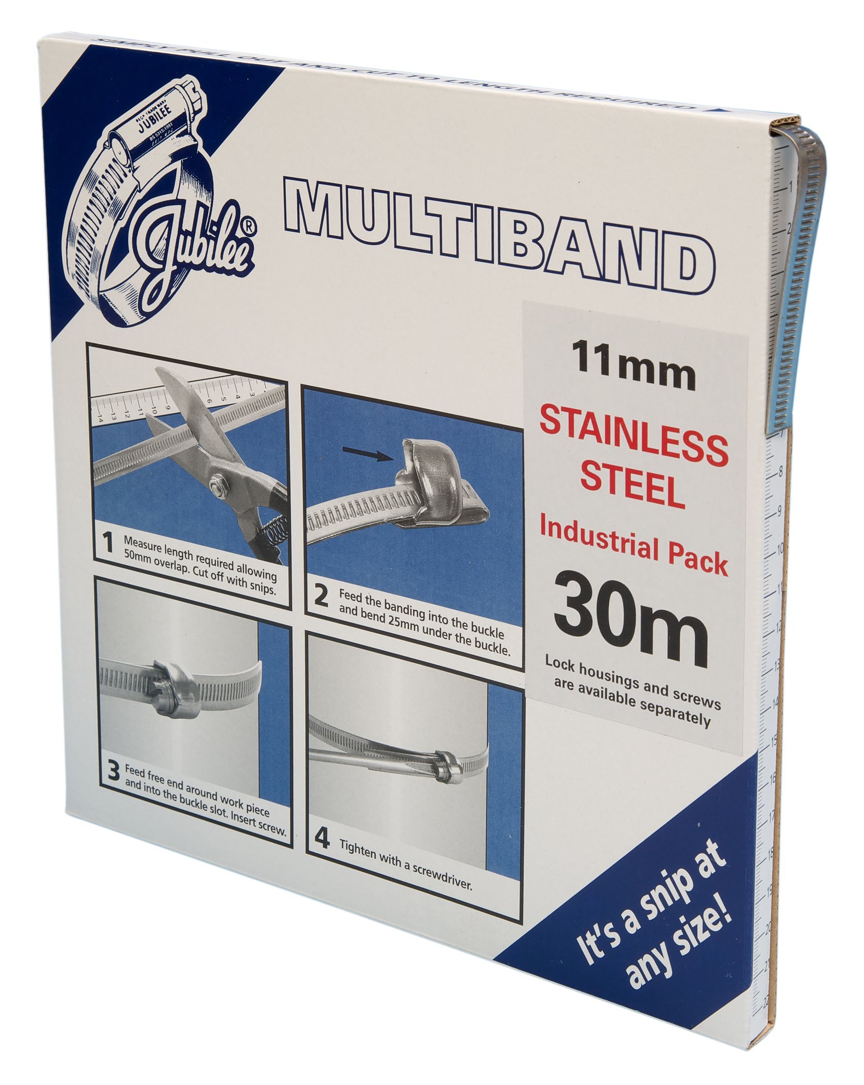 TIMCO Jubilee MB1802 Multiband Banding S/S Dispenser - 30m - 11mm