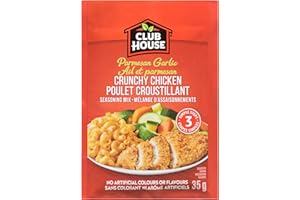 Club House Parmesan Garlic Crunchy Chicken Seasoning Mix, 3 Simple Steps, No Artificial Colours or Flavours, 35 g