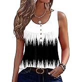 Zeagoo Tank Top for Women 2026 Summer Loose Fit Sleeveless Pleated Flowy Floral Tunic Dressy Blouse