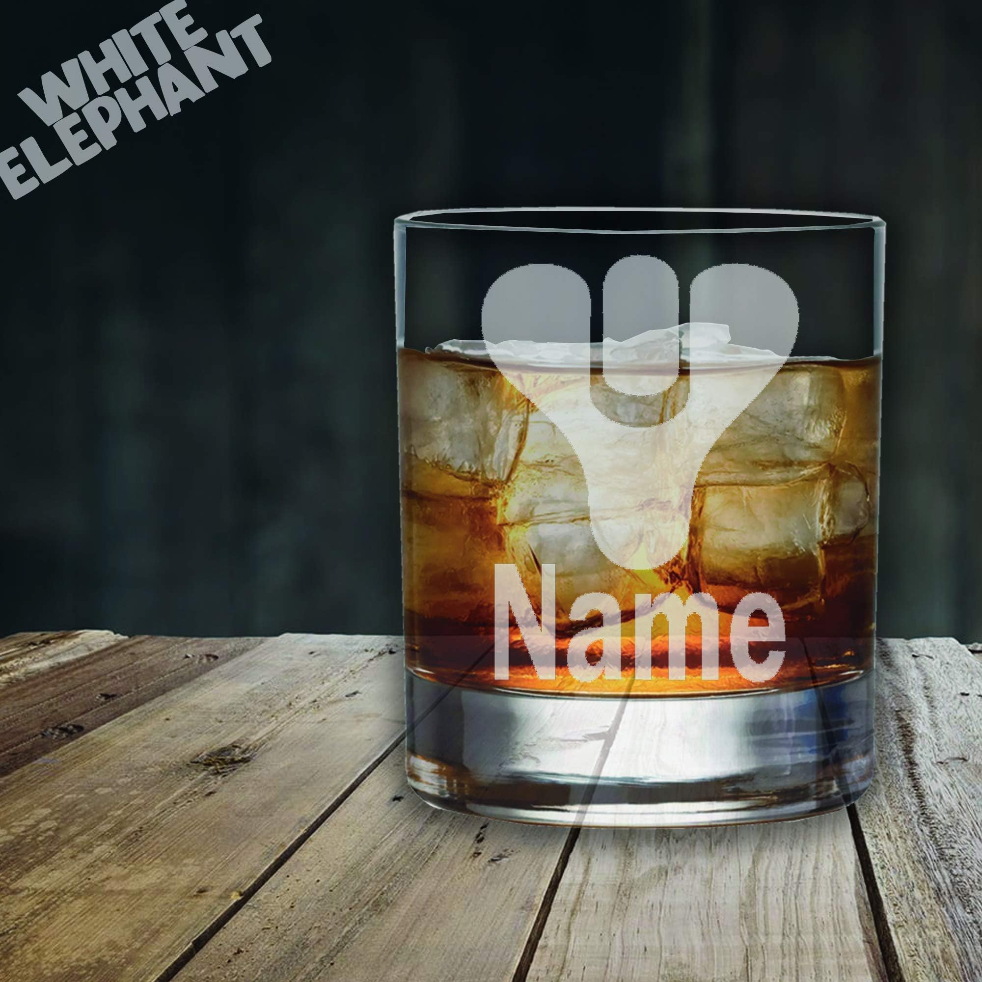 Laser Etched Destiny Personalised Tumbler/High-Ball/Pint/Tankard Glass