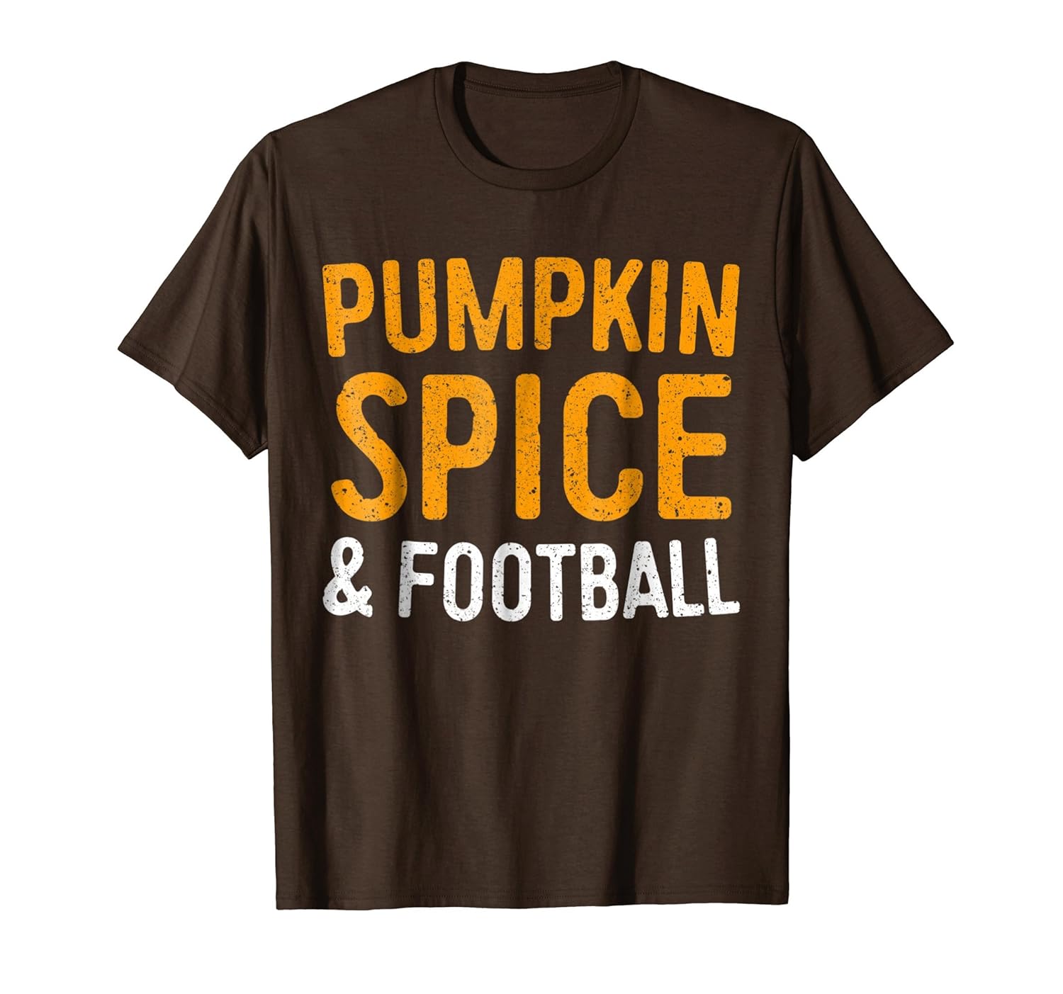 Pumpkin Spice And Football T-Shirt Halloween Gift- TPT