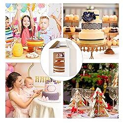 XININSUN 6pcs Tall Cake Boxes With Window