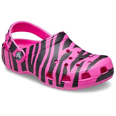 pink leopard print crocs