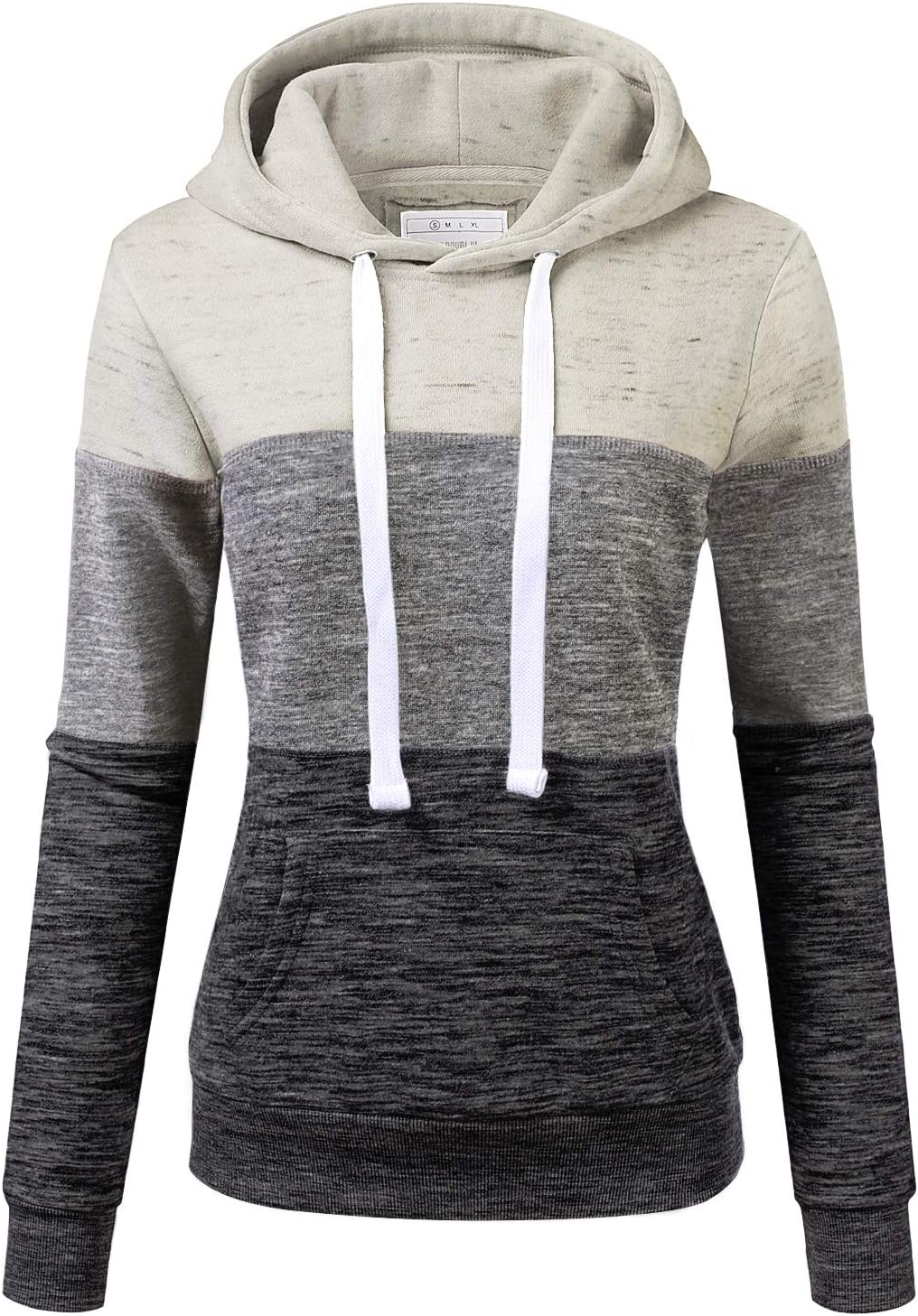 Womens Long Sleeve Fleece Pullover Hoodie Sweatshirts