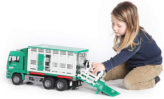 camion transporte de ganado juguete