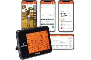 Voice Caddie Portable Golf Launch Monitor and Swing Analyzer with Real-Time Shot Data Tracking – Ideal Golf Swing Trainer/Training Equipment for Indoor or Outdoor Use, 12-Hr Battery Life