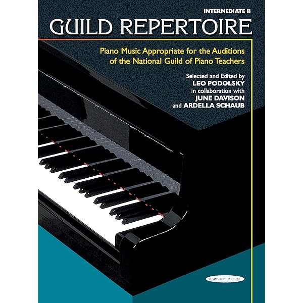 Guild Repertoire - Piano Music Appropriate for the Auditions of