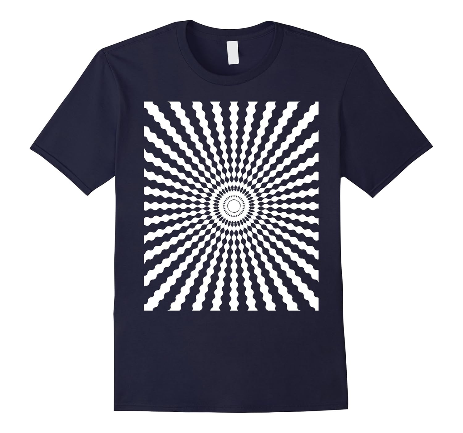 Optical Illusion Spiral | Trippy EDM Festival Shirt-Rose