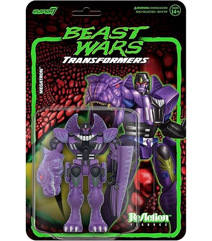 Amazon.com: Super7 Transformers Beast Wars Dinobot - 4