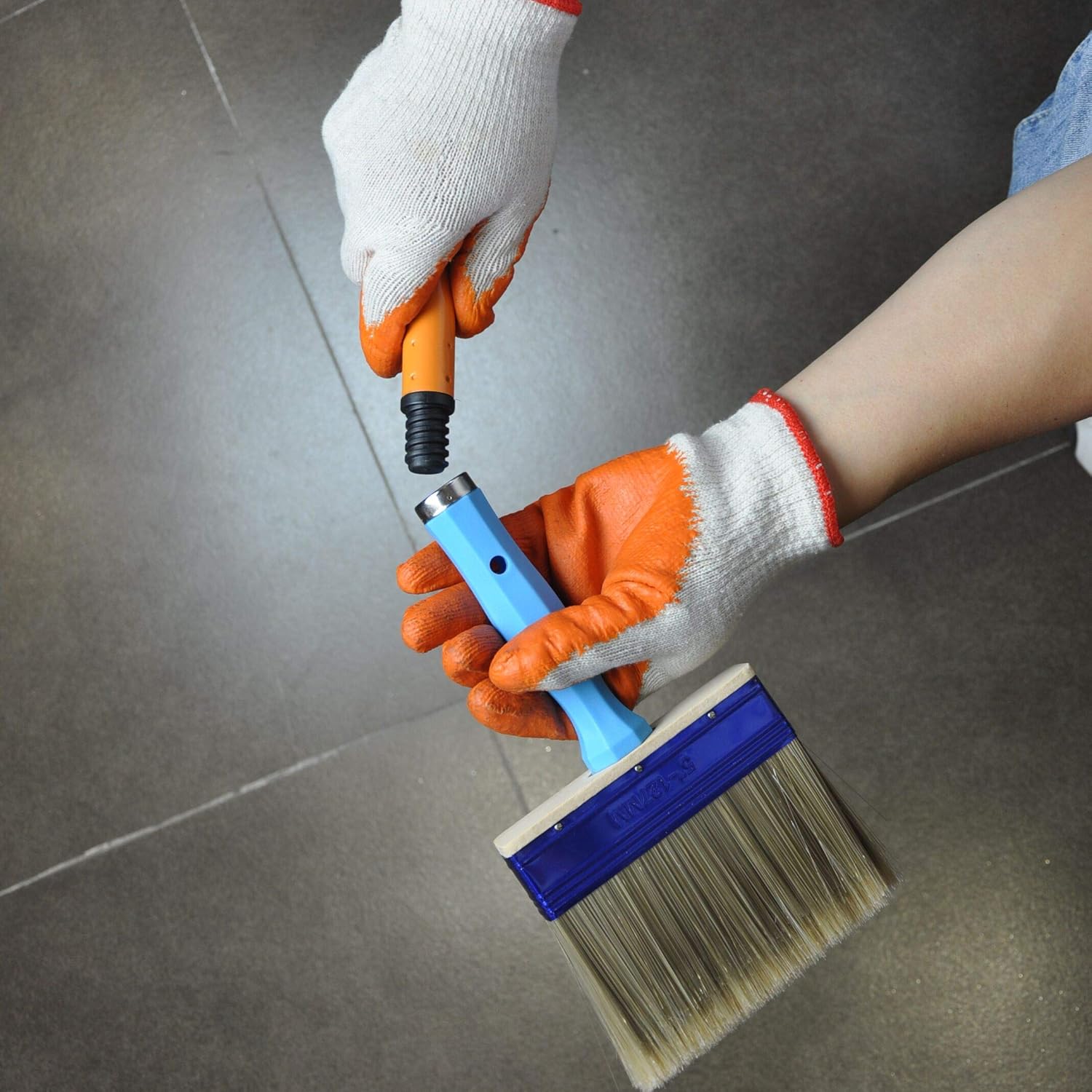 3 Piece (4,5,6inch) Heavy Duty Professional wallpaper brushes Stain