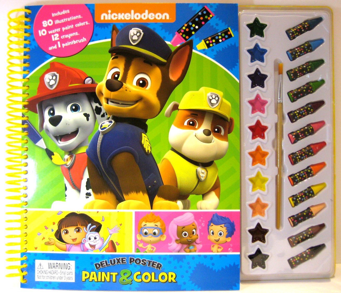 Buy Nickelodeon Deluxe Poster Paint & Color Book Online at Low Prices in India Amazon.in