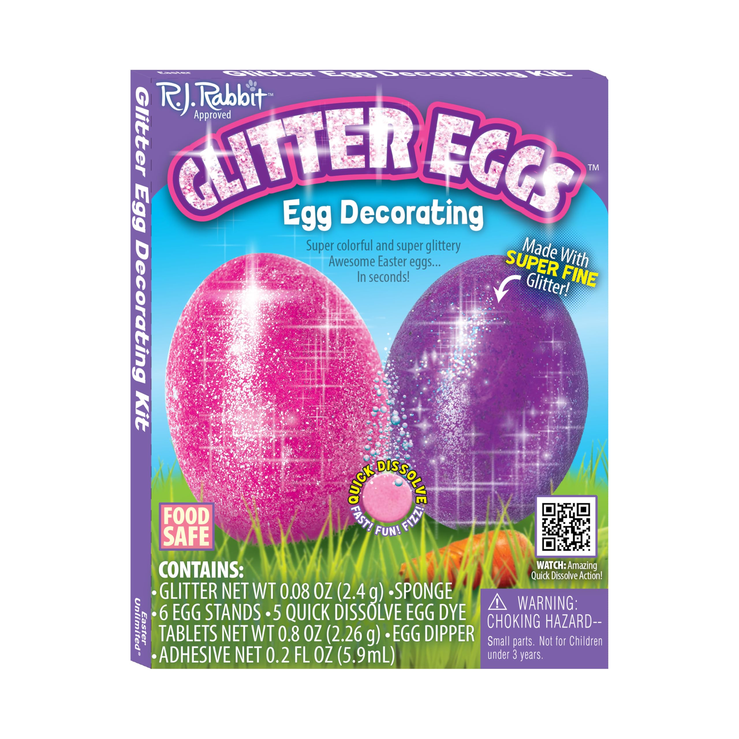 Photo 1 of Easter Unlimited Glitter Egg Decorating Kit
