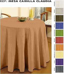 Mantel mesa camilla Las mejores mesas.