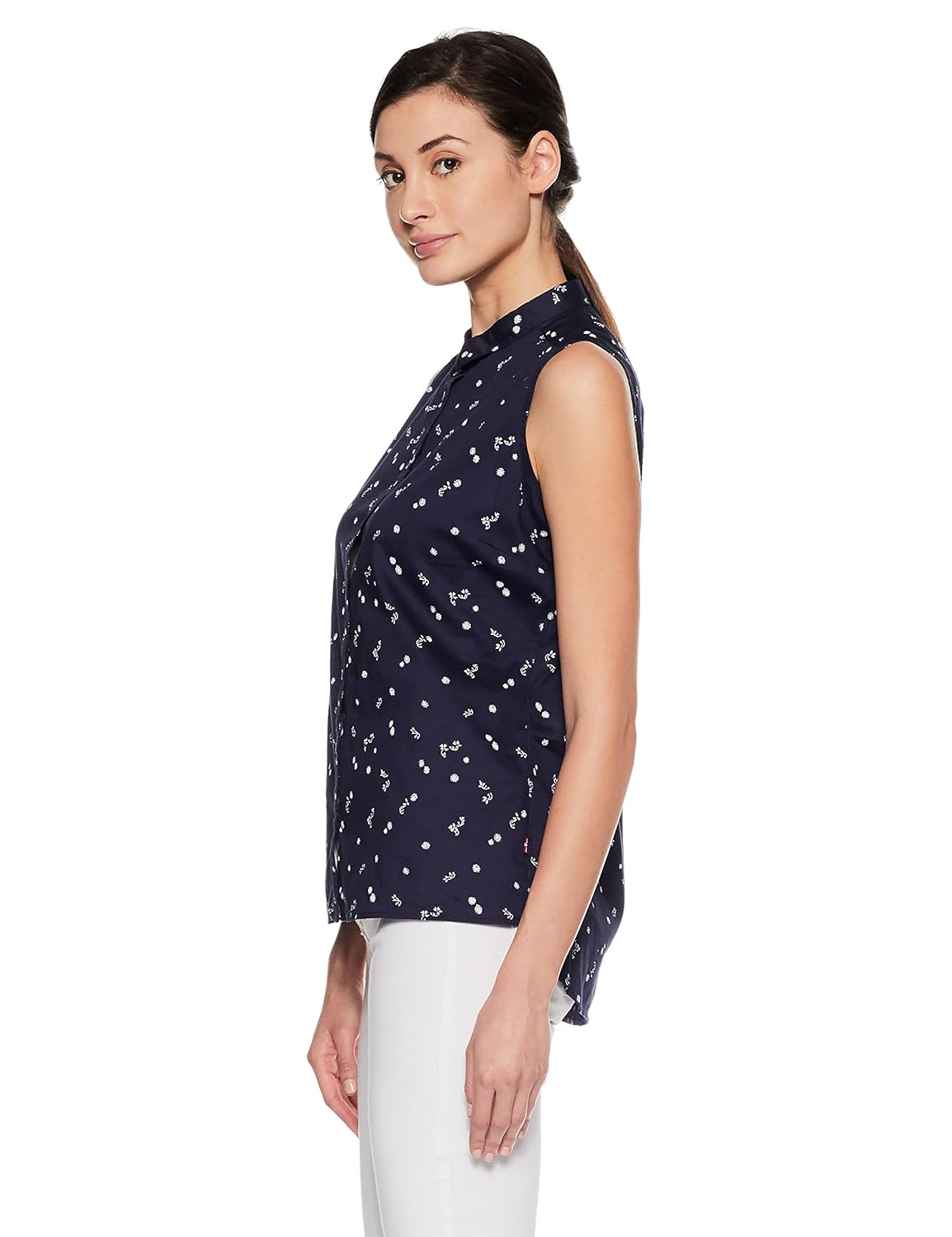 levi's women's body blouse shirt