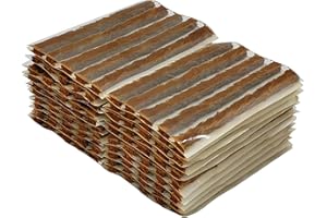ZERINT 100 Strips, 6 x 100 mm Brown; Tire Repair Plugs Tyre Puncture Repair Strips Tire Plugs Strings for Car, Truck, RV, SUV