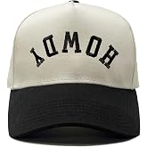 Funky Junque Adult Trucker Snapback Hat 2-Tone Baseball Cap | 5-Panel Baseball Cap for Women and Men, Cotton-Poly Blend, Adjustable Fit, Curved Brim, Sun Protection for Golf, Casual Wear