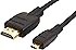 AmazonBasics High-Speed Micro-HDMI to HDMI Cable - 6 Feet (Latest Standard)