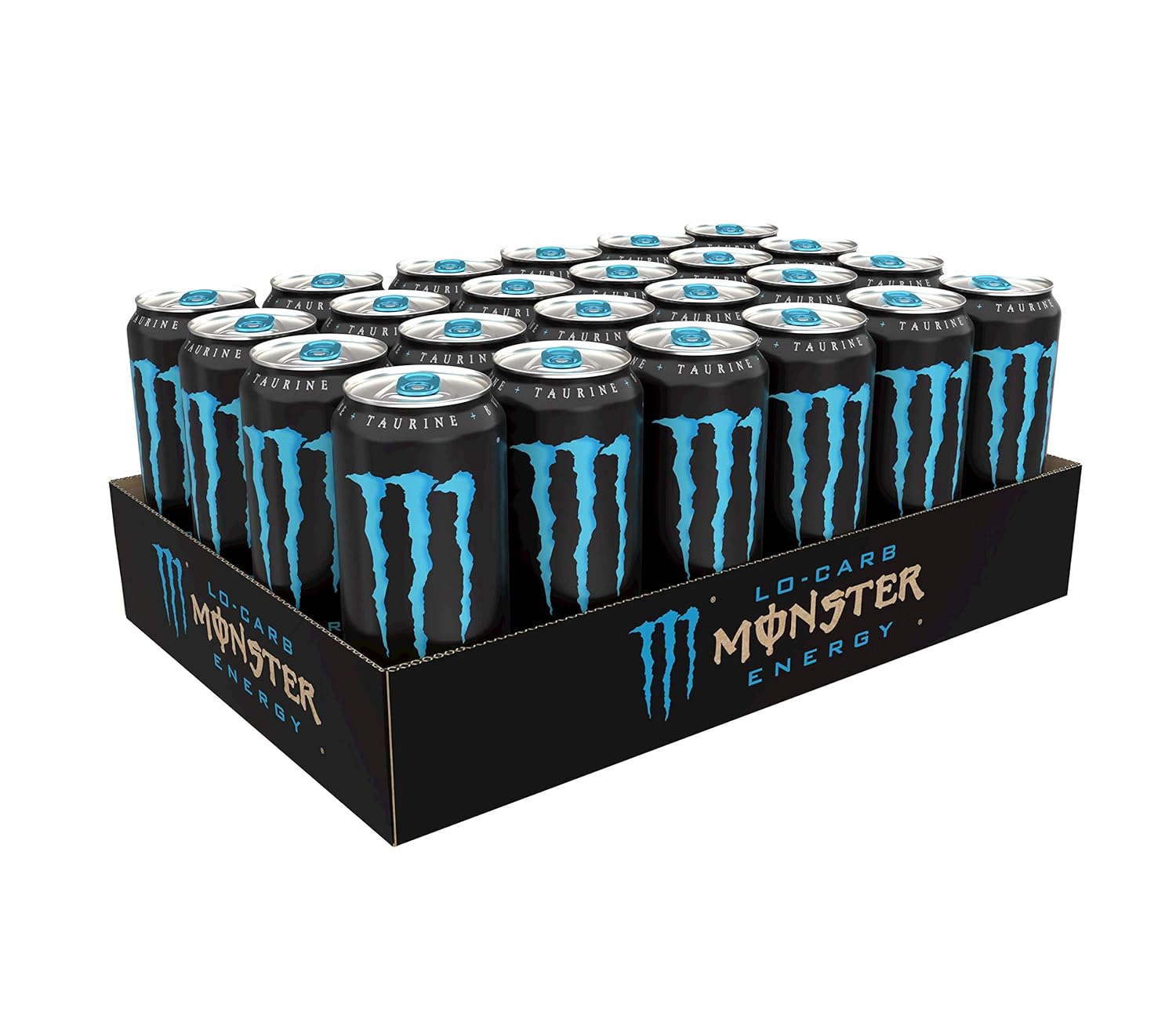 Monster Energy, Lo-Carb Monster, Low Carb Energy Drink, 16 Ounce (Pack of 24) : Grocery & Gourmet Food