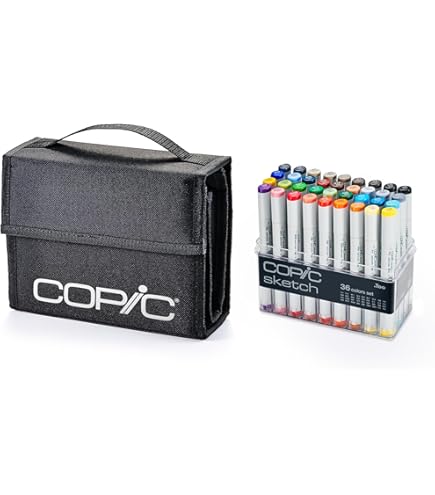 Amazon.com: Copic Classic Alcohol-Based Markers, 72pc Set C