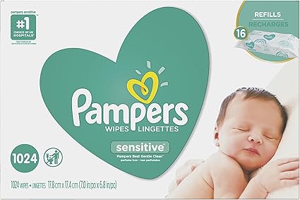 pampers wipes refill box