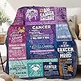 GOOMI Cancer Zodiac Throw Blanket, Gifts for Women Men, Astrology Birthday Present, 60" X 50"