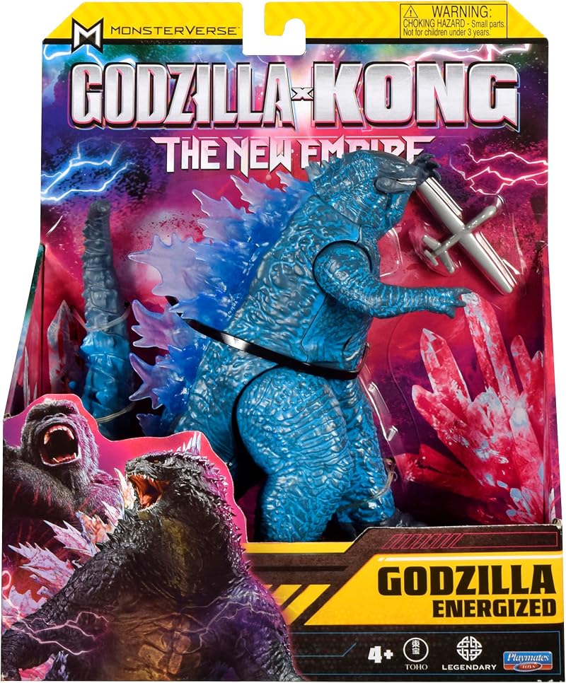 MonsterVerse Godzilla x Kong The New Empire 6-Inch Energised Godzilla Figure