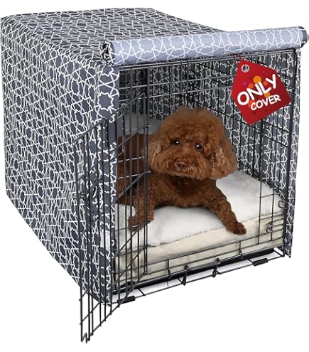 Pet Dreams Breathable Dog Crate Cover Pet Dreams Dog Crate Cover