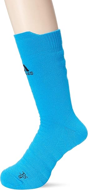 Amazon アディダス テニスウェア アルファスキン フルクッション クルーソックス Elq10 ユニセックス ショックシアンs19 ショックシアンs19 ブラック Dv1437 22 21 23cm ソックス 通販