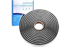SKOUTAG Butyl Sealant Tape, 13Ft Headlight Sealant, Butyl Rubber Sealant for Automotive (Car, RV, Marine) for Installing Car Part, Windows, Doors and Windshield etc. - 1 Roll