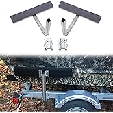 Boat Trailer Side Guide Bunks, 24" Adjustable Carpeted Guides, 2PCS | Hot-Dipped Galvanized Hardware, Fits Ski Boats, Fishing Boats, Sailboats, Kayaks and Canoes