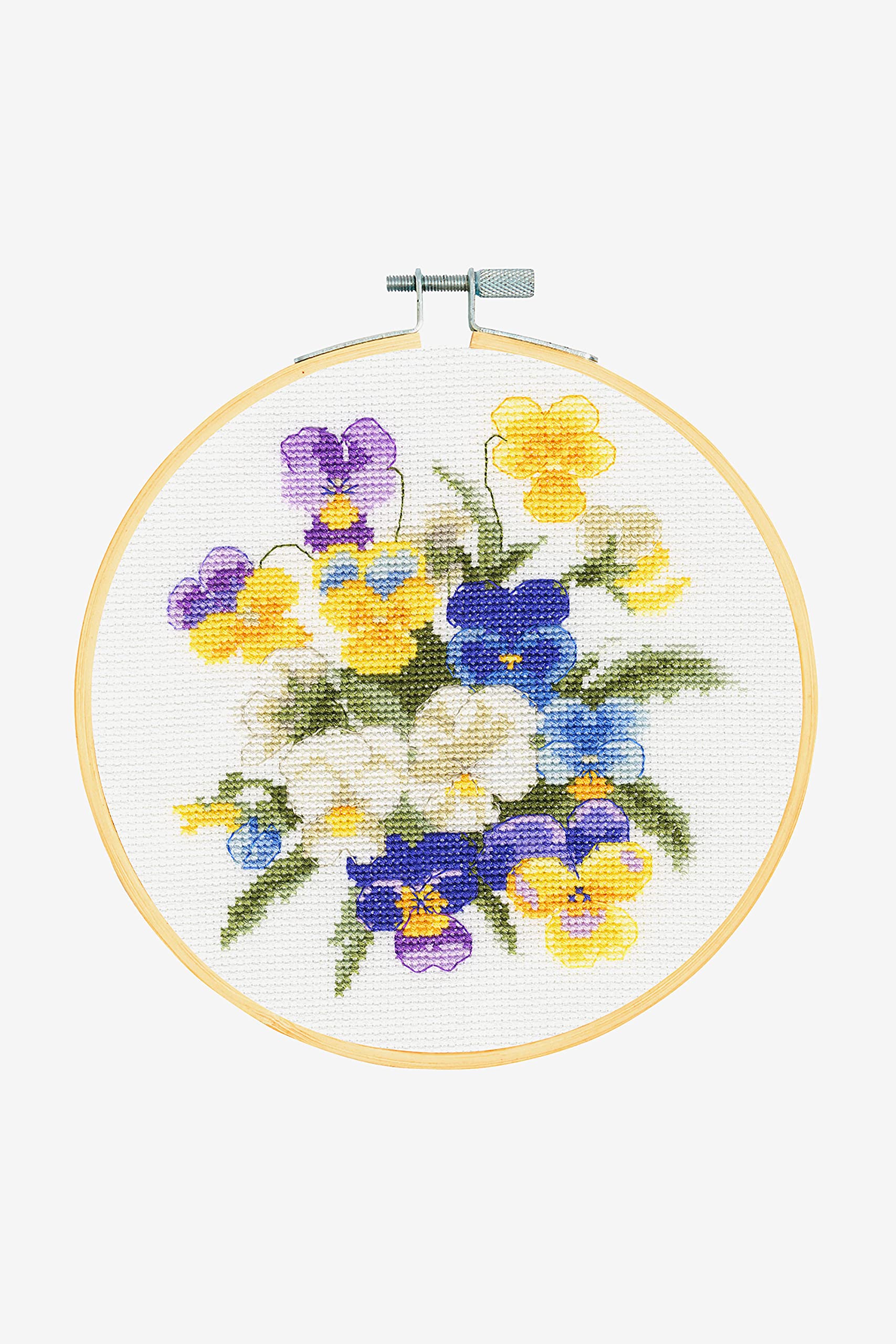 DMC Violets Cross-Stitch Kit