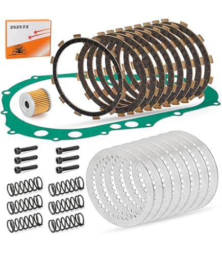 Drz400 Clutch Kit Complete Clutch Kit For 2003-2004 Suzuki LT-Z400 / LTZ400 ATV - Disks, Springs, Gasket Suzuki Ltz 400 Accessories - Foto 7