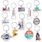 Landical Los Angeles Souvenir Keychain California Souvenir Gifts Metal I Heart LA Keychain Bottle Opener Keyring