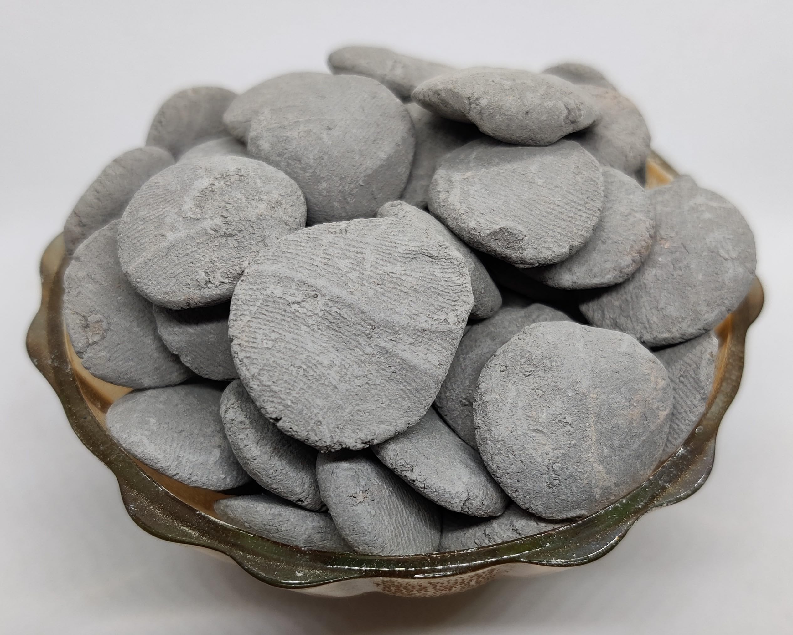 Almond White Kaolin Clay Coins 200 Grams