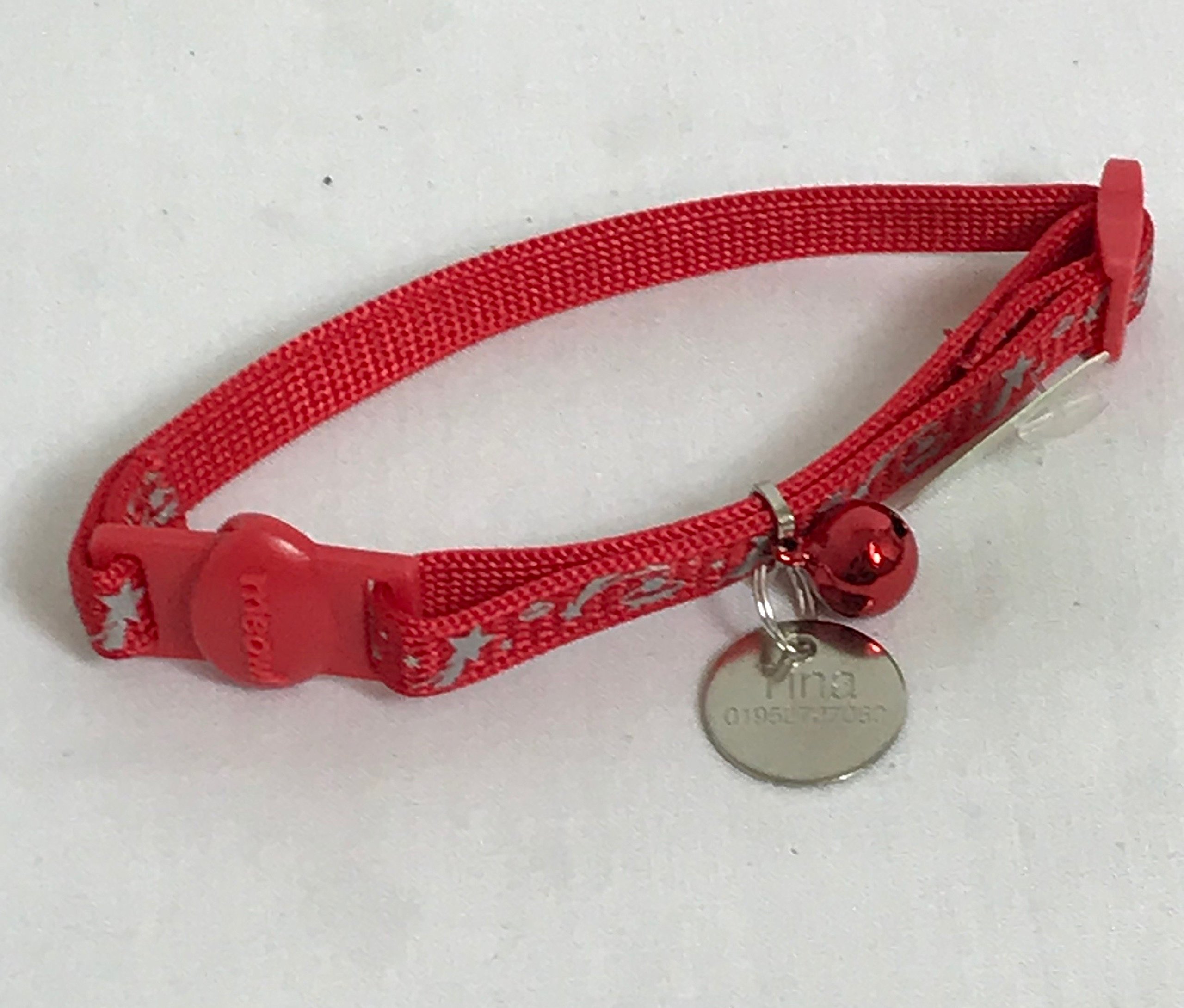 Buy Whisker City DELUXE REFLECTIVE PATTERN CAT/KITTEN COLLAR WITH