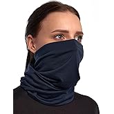 Merino.tech Merino Wool Ski Neck Gaiter - Face Mask Neck Warmer for Men & Women