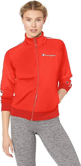 champion women's track jacket