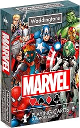 Waddingtons Number 1 Marvel Universe Playing Cards Deck view 1