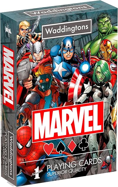 Waddingtons Number 1 Marvel Universe Playing Cards Deck