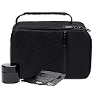 Large Smell Proof Case by Herb Guard (Holds 3 Ounces of Herbs, Coffee, Spices & Tea) - No Smell Bag Comes with Smell Proof Jar and Resealable Travel Bags