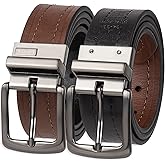 Levi’s Men’s 2-in-1 Reversible Belt – Everyday Casual Jean Style (Regular & Big & Tall Sizing)