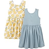 Simple Joys by Carter's baby-girls Short-sleeve and Sleeveless Dress Sets, Pack of 2