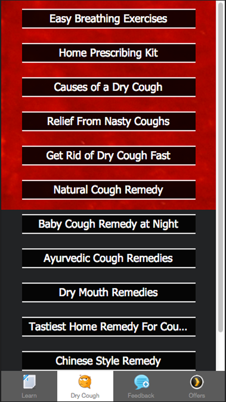 Dry Cough Remedies - Easy Breathing Exercises