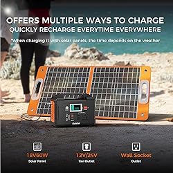 Flashfish 200W Portable Power Station 151Wh, 400W