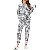Blooming Jelly Womens Cute Pajama Sets Long Sleeve Heart Printed Lounge Set Pockets Two Piece Outfits 2026