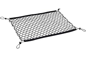Drive Auto Products Car Trunk Organizer/Net with Straps (Cargo Net)