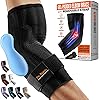 DR. BRACE® Elite Elbow Brace Support, Breathable Elbow Compression Sleeve with Gel Pad for Golfer's, Tennis Elbow & Tendoniti