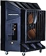 Portacool PAC2K361S 36-Inch 9600 CFM Portable Evaporative Cooler, 2500 Square Foot Cooling Capacity, Black, Single Speed