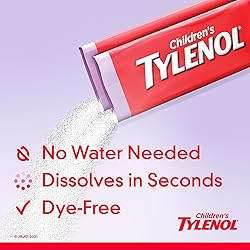 Children's Tylenol Dissolve Packs with 160 mg