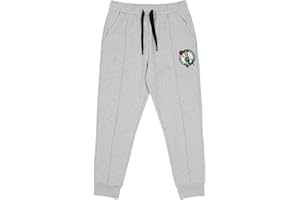 FISLL NBA Teams Solid Fleece Jogger Sweatpants for Men